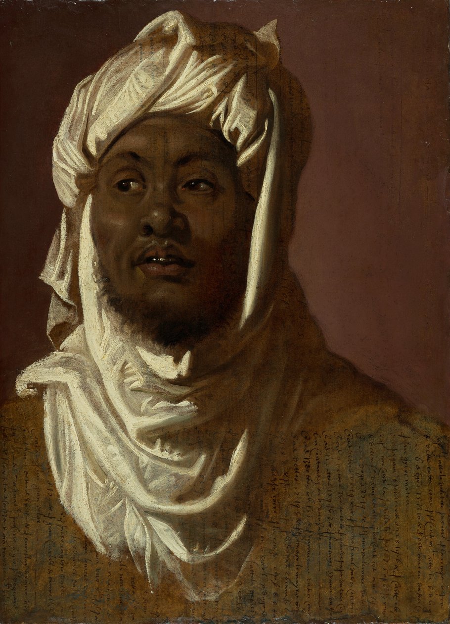 Balthazar için çalışma, c.1609-11 (panel üzerine serilen kağıt üzerine yağlı boya) by Peter Paul Rubens
