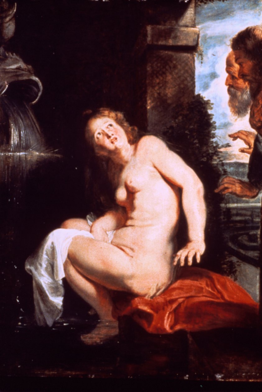 Susanna ve Yaşlılar, c1614 by Peter Paul Rubens