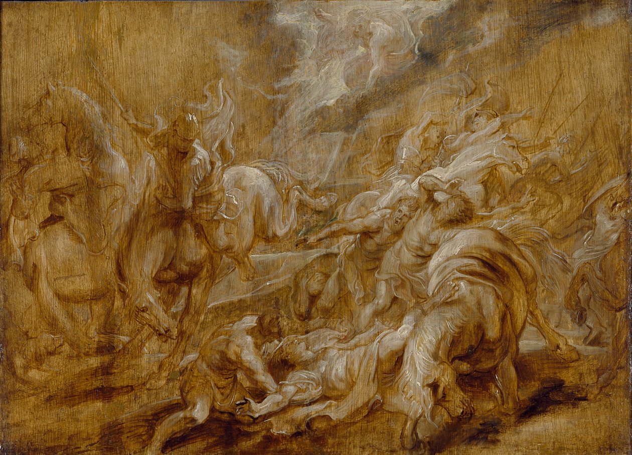 Aziz Paul Dönüşümü, c1616-1620 by Peter Paul Rubens