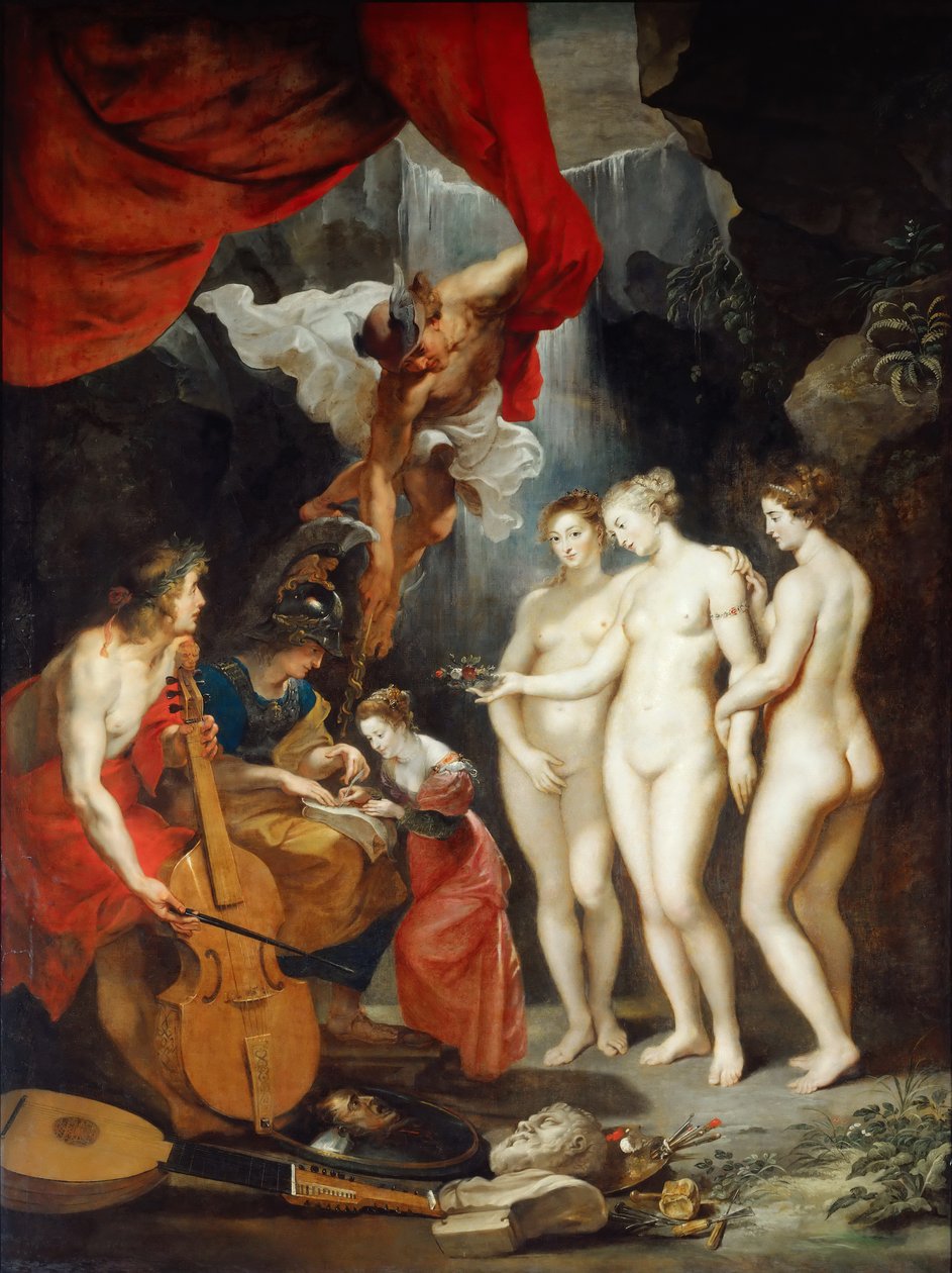 Prensesin Eğitimi. Marie de Medici Döngüsü by Peter Paul Rubens