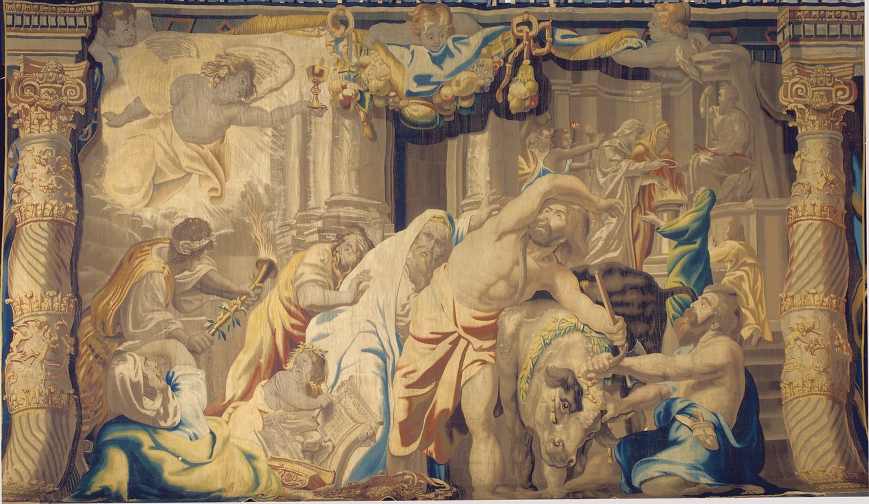 Efkaristiya Kafir Kurbanlarını Yendi, Brüksel, 17. yüzyılın ikinci yarısı by Peter Paul Rubens