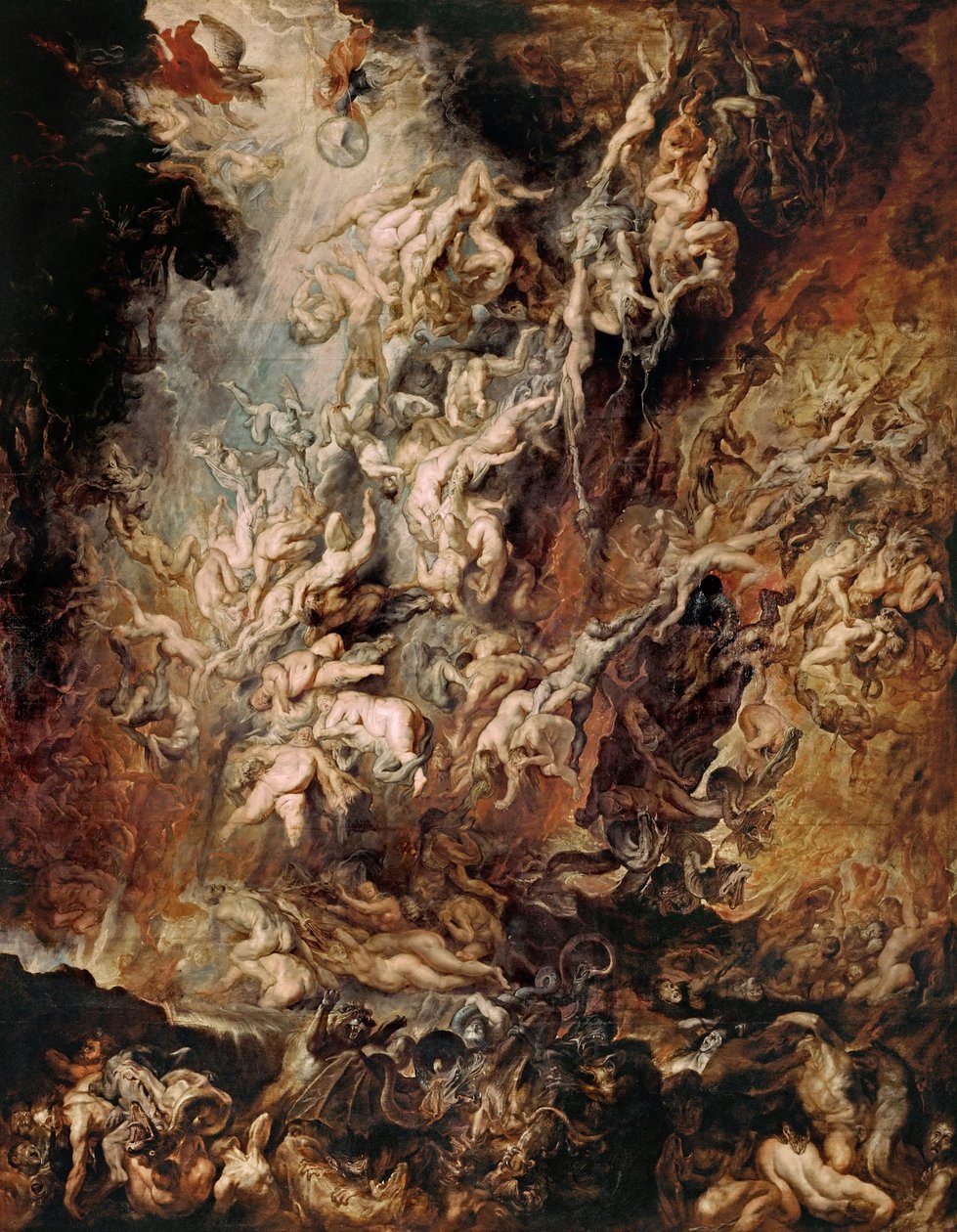 Lanetlilerin Düşüşü, c. 1620. by Peter Paul Rubens