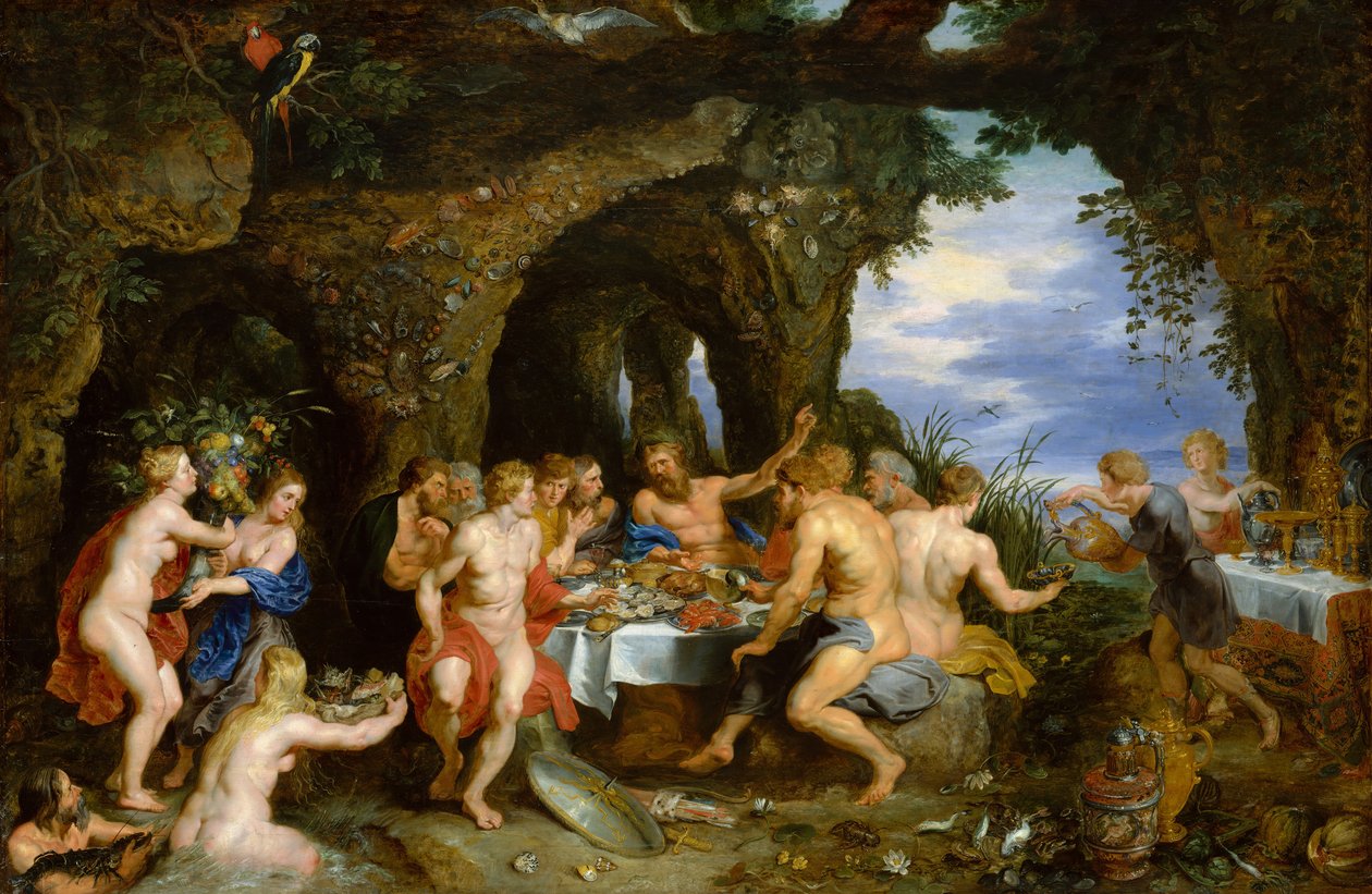 Achelous Bayramı, yak. 1615 by Peter Paul Rubens