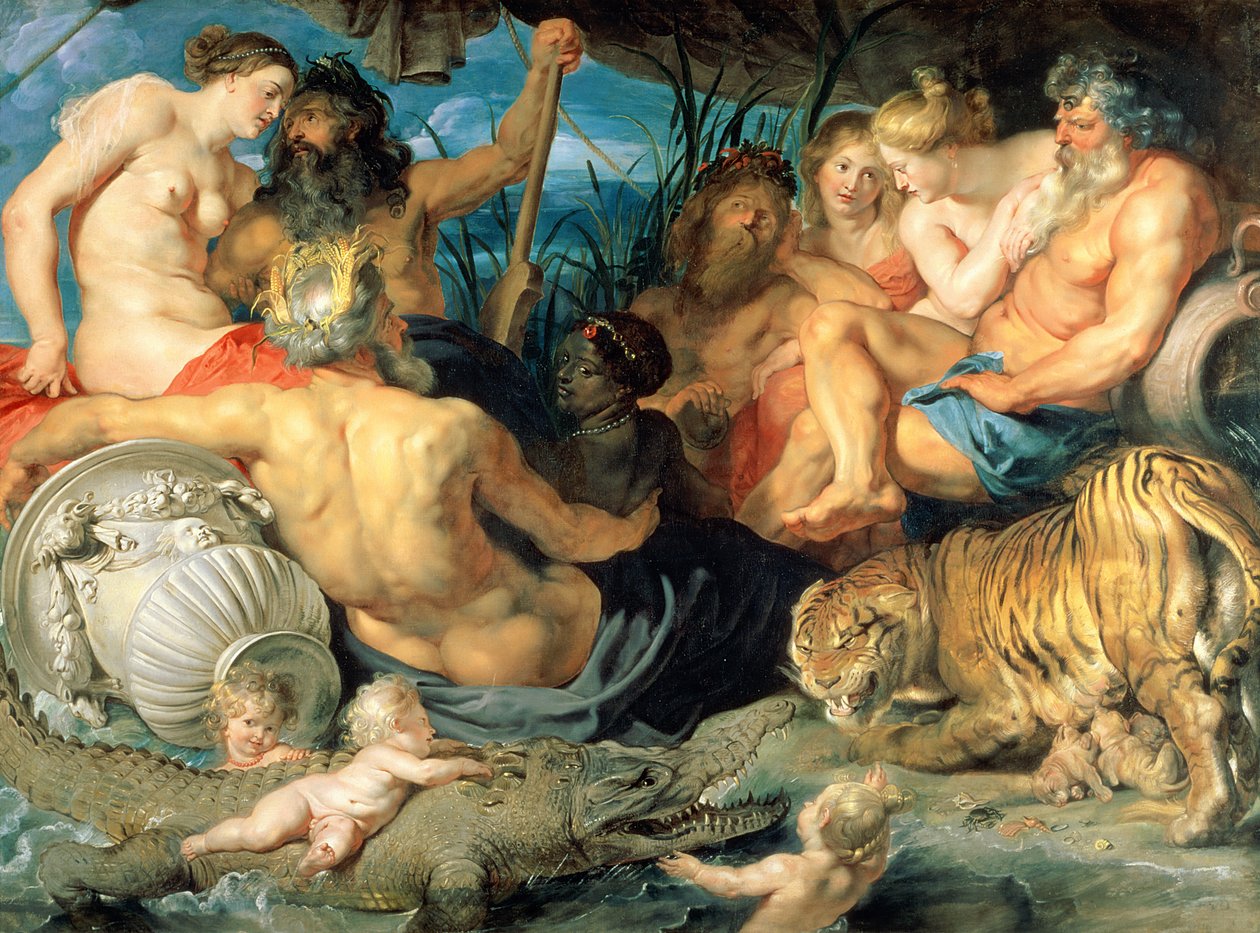 Dört Kıta by Peter Paul Rubens