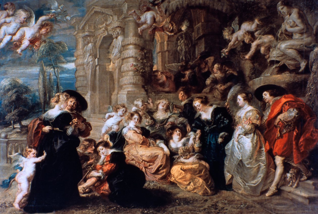 Aşk Bahçesi, c1630 by Peter Paul Rubens