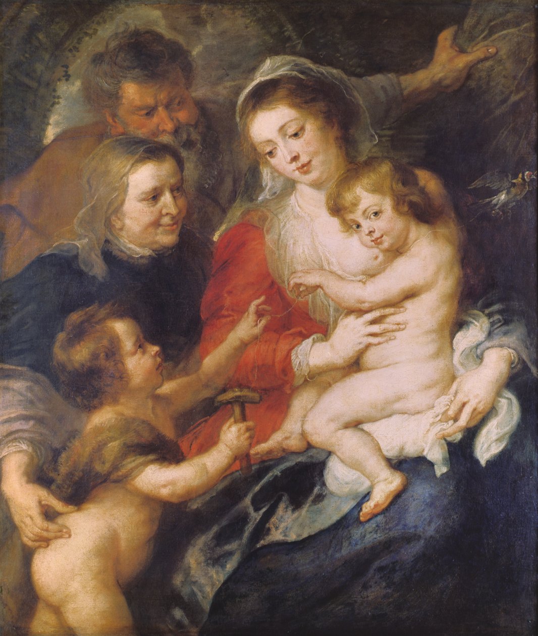 The Holy Family with St. Elizabeth and the Infant St. John the Baptist, c.1634  by Peter Paul Rubens
