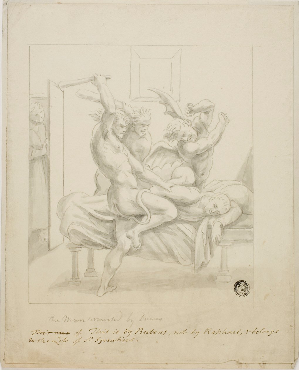 Rüyada Acı Çeken Adam by Peter Paul Rubens