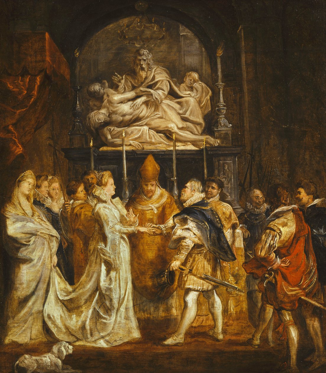 Prenses Maria de" Medici ve Fransa Kralı IV. Henry