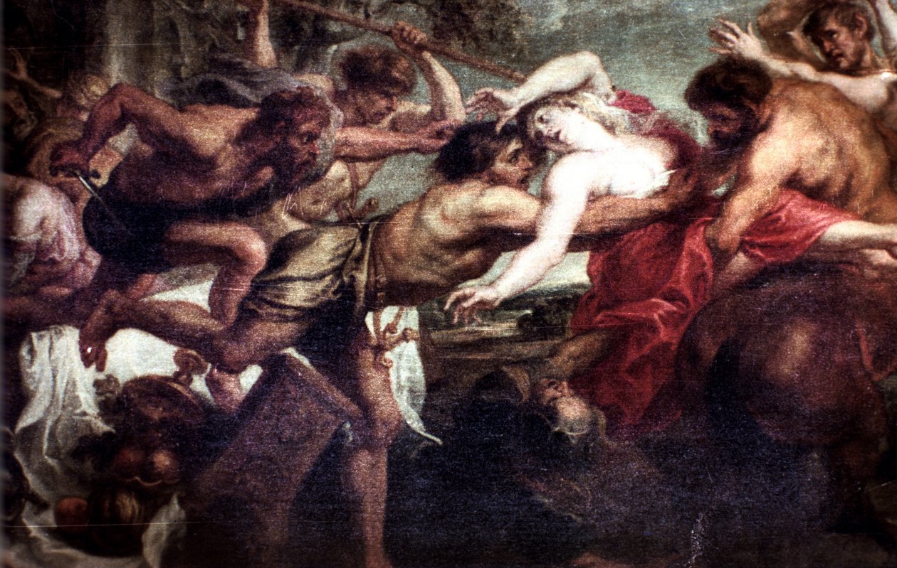 Hipodame Tecavüz by Peter Paul Rubens
