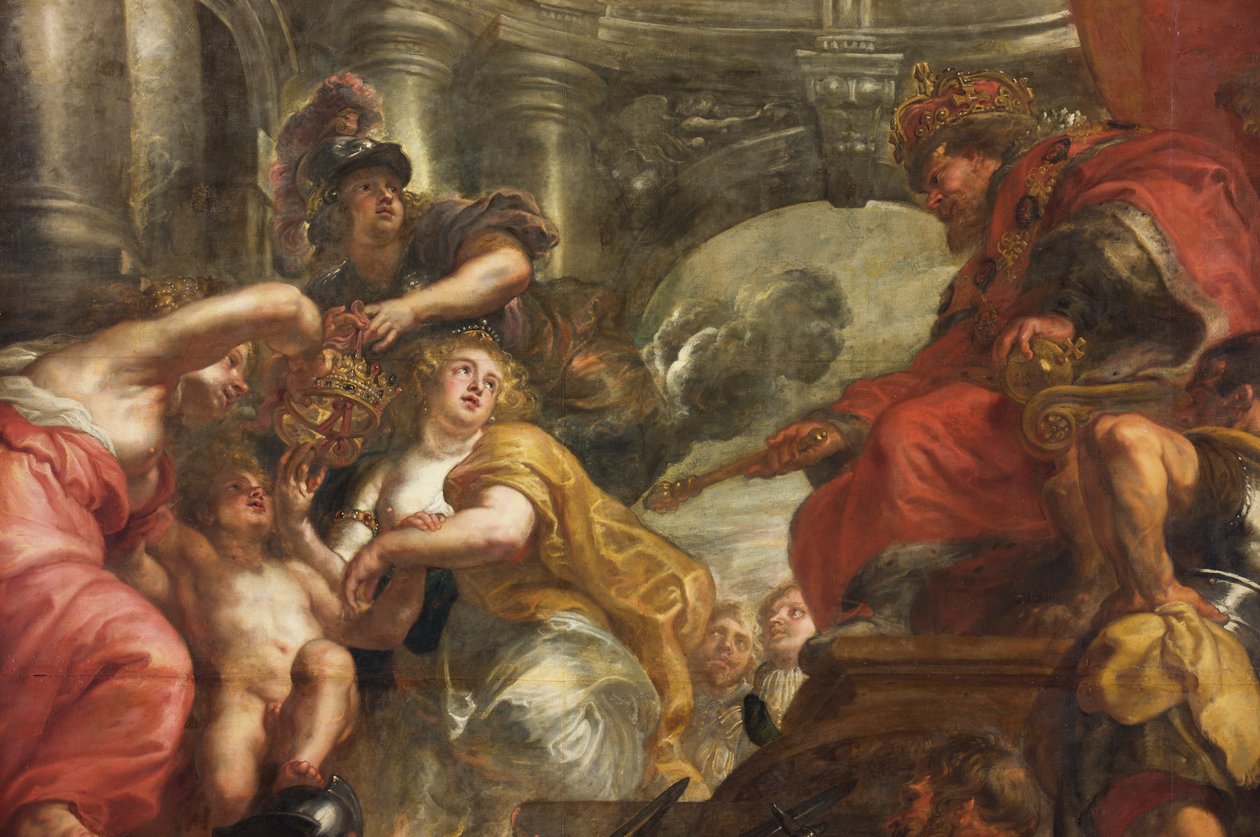 Rubens Tavanı, Ziyafet Evi, Whitehall, c.1629-34 (tuval üzerine yağlı boya) by Peter Paul Rubens