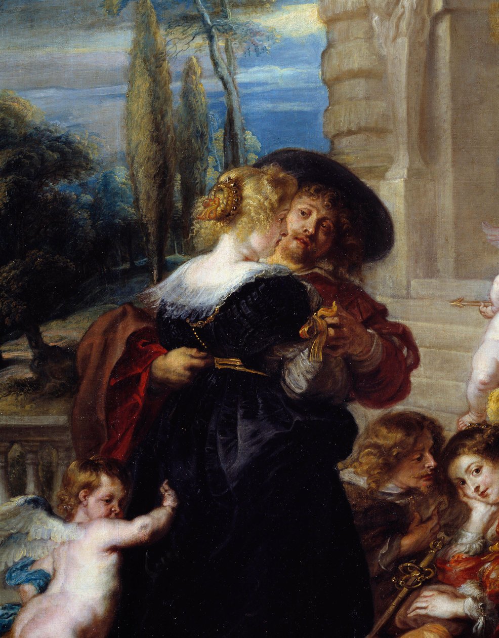 aşk bahçesi by Peter Paul Rubens