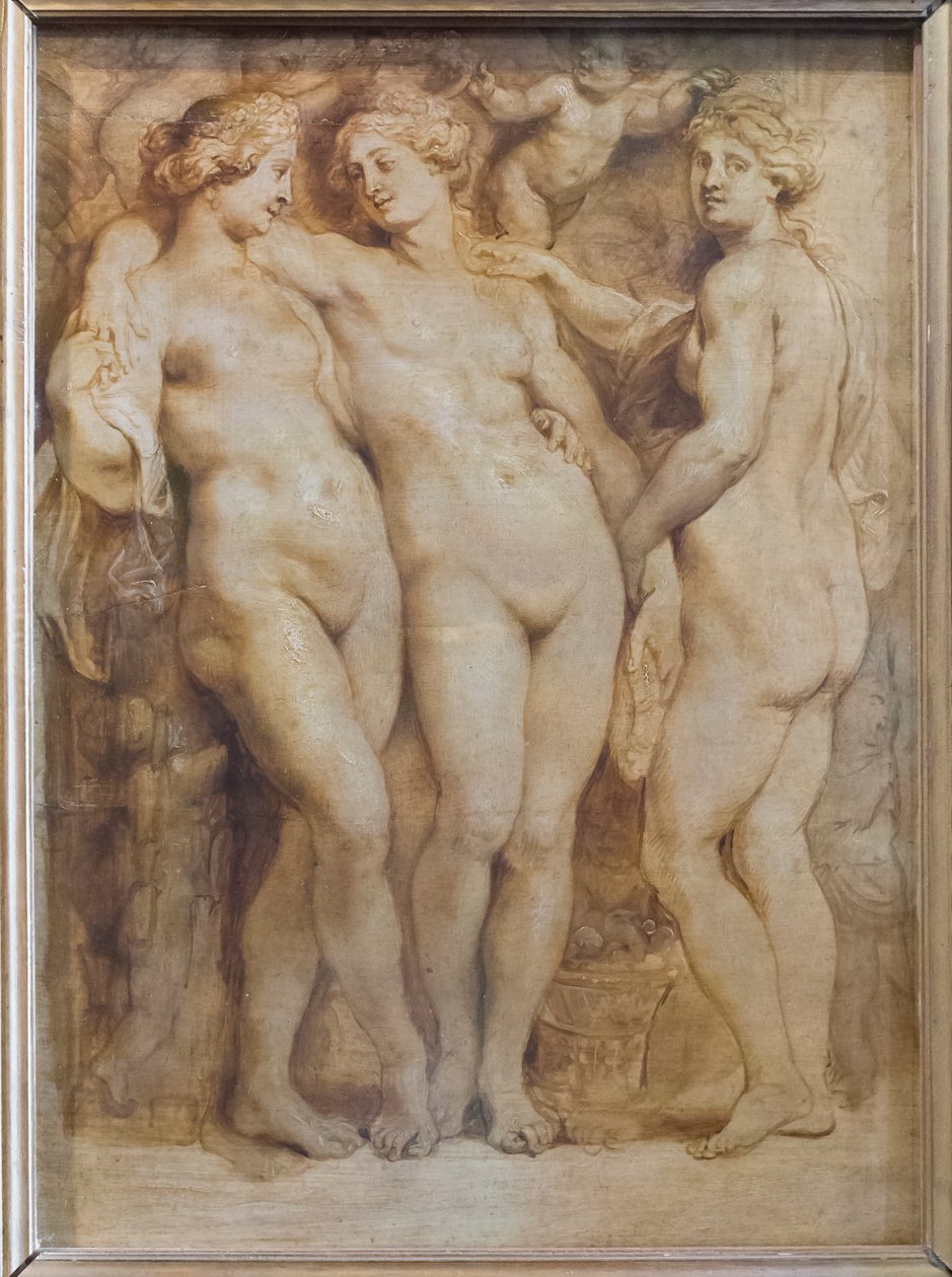 Üç Güzeller by Peter Paul Rubens