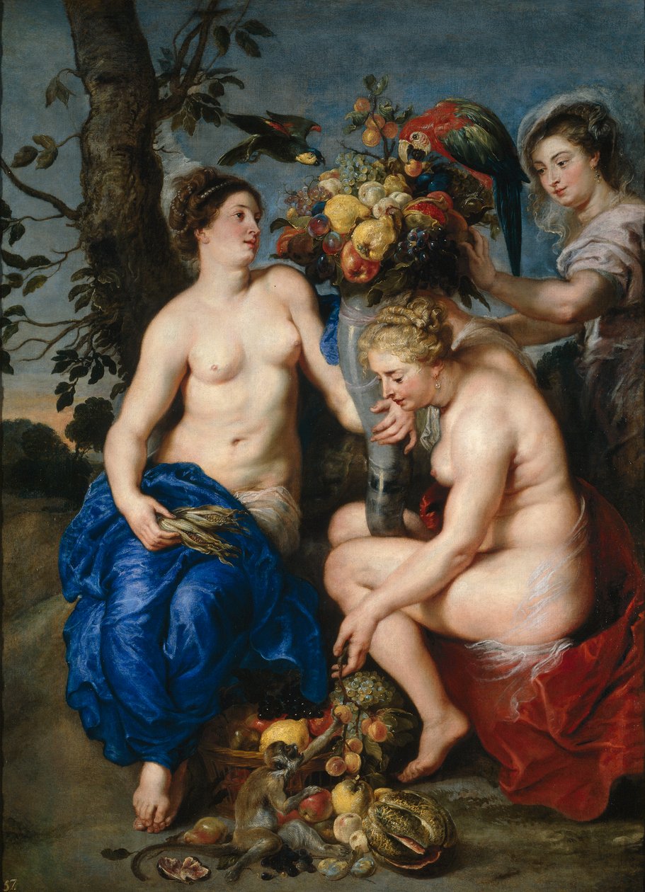 İki Perili Ceres by Peter Paul and Snyders Frans  Rubens