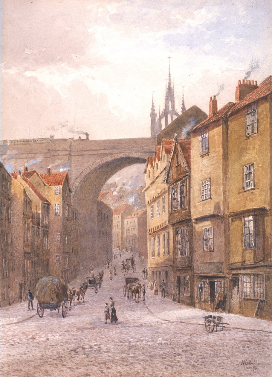 The Side (gemide kağıt üzerine kurşun kalem ve sulu boya) by Peter Petersen Toft