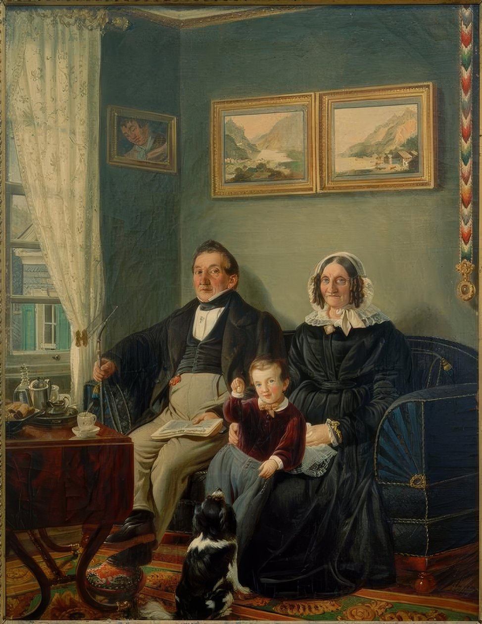 Johann Peter Keuchen ve Sophie Karoline Keuchen geb by Peter Schwingen