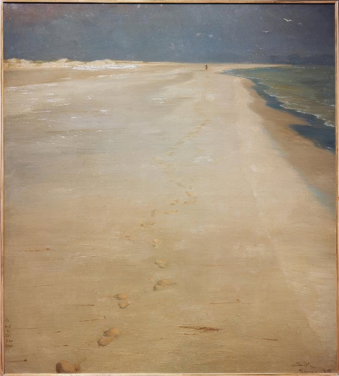 Skagen güney sahili by Peder Severin Krøyer