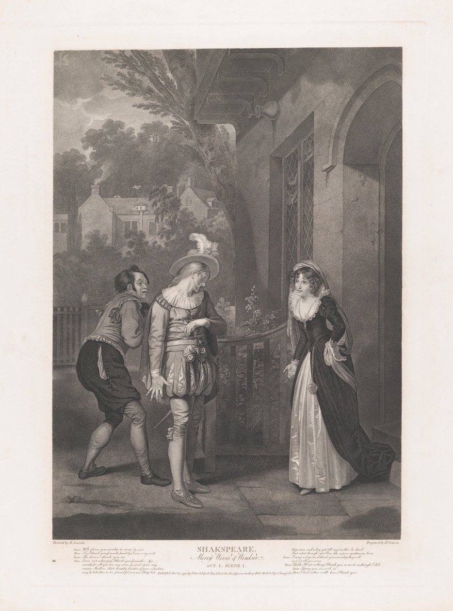 Anne Page, Slender and Shallow Shakespeare, Merry Wives of..., ilk kez 1792