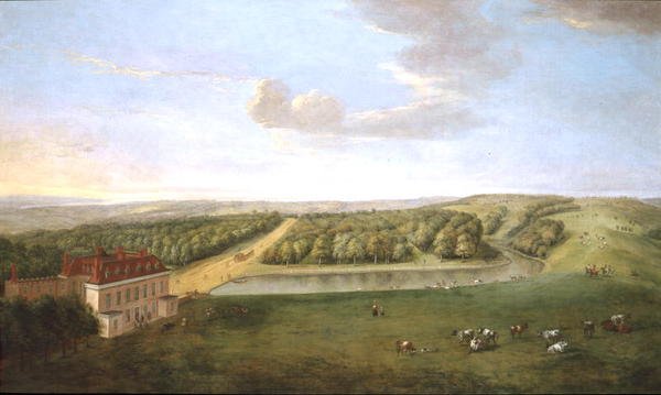 Ashburnham Place, Sussex (tuval üzerine yağlı boya) by Peter Tillemans