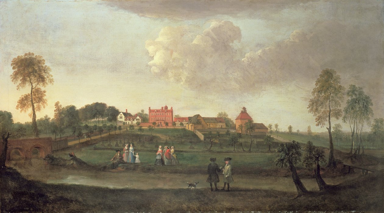 Küçük Haugh Salonu, Suffolk by Peter Tillemans