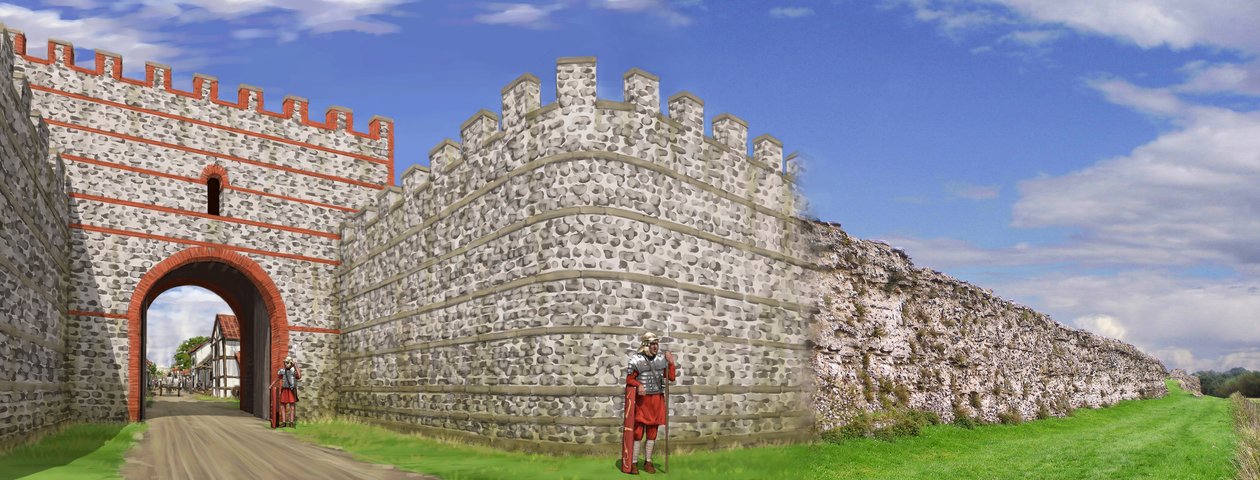 Silchester Roma Şehir Surları