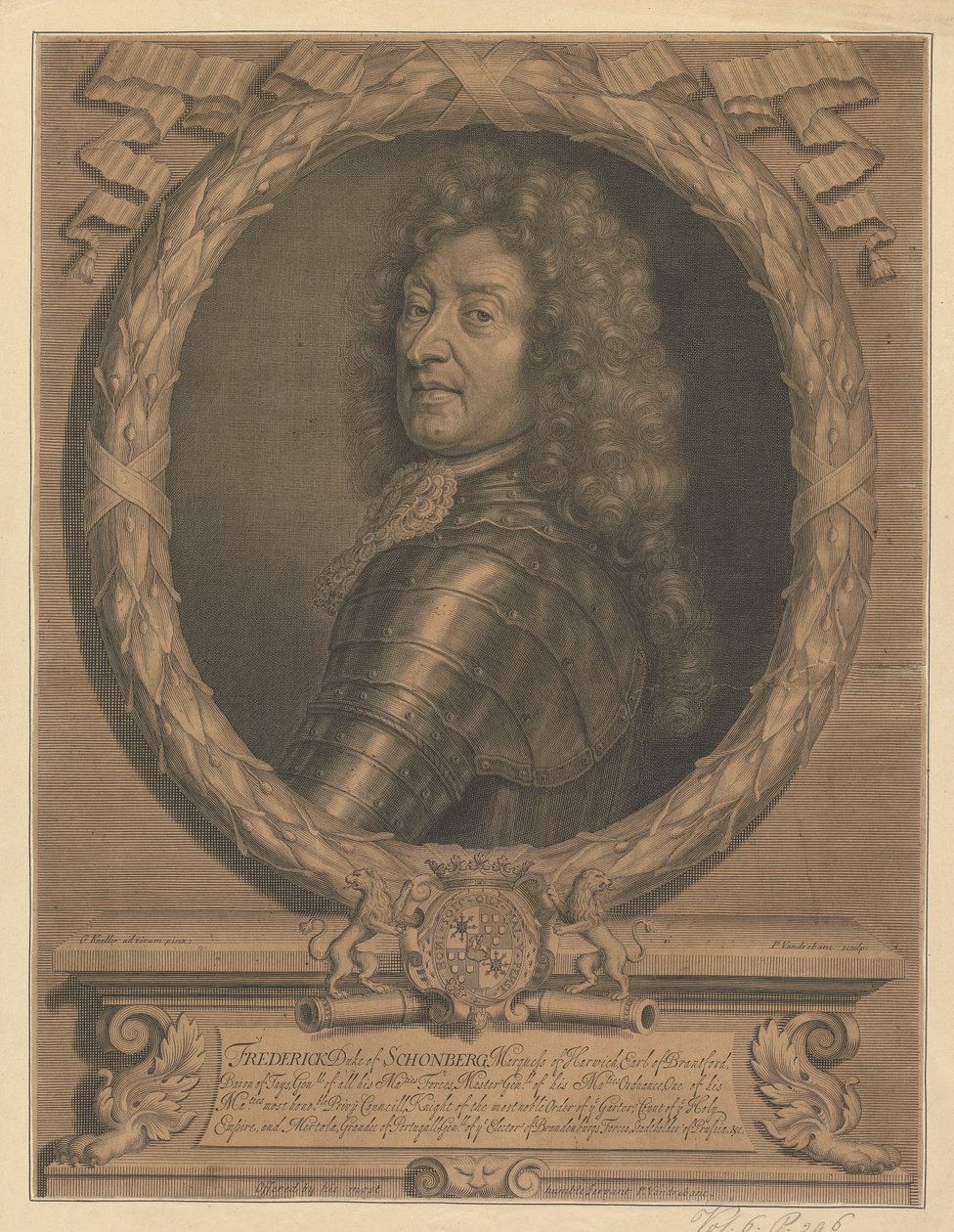 Frederick Schomburg, 1. Schonberg Dükü, 1. Kont Mertola by Peter Vanderbank