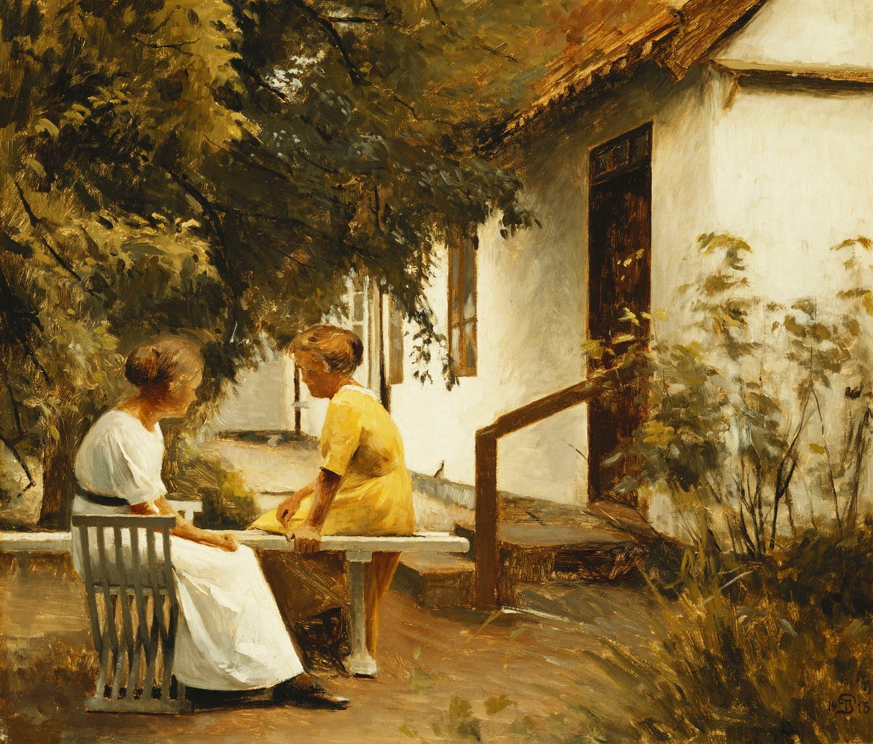 Bahçede by Peter Vilhelm Ilsted