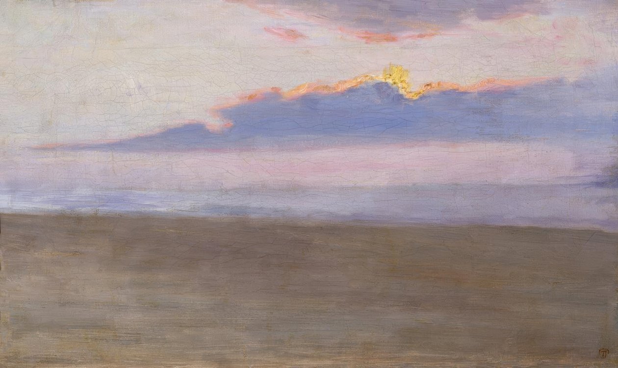 P.V.Ilsted, Himmelsstudie by Peter Vilhelm Ilsted