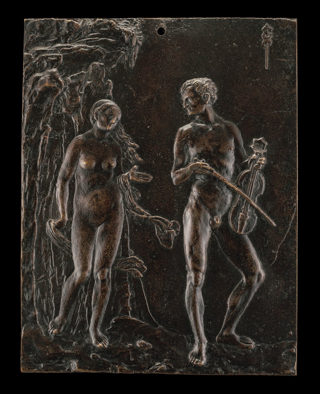 Orpheus ve Eurydice, c. 1515. by Peter Vischer the Younger