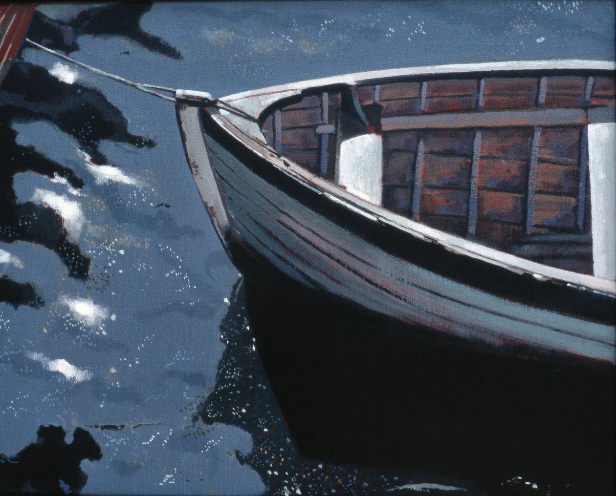 Liman Kenarı: Stockholm, 2004 (tuval üzerine yağlıboya) by Peter Wilson