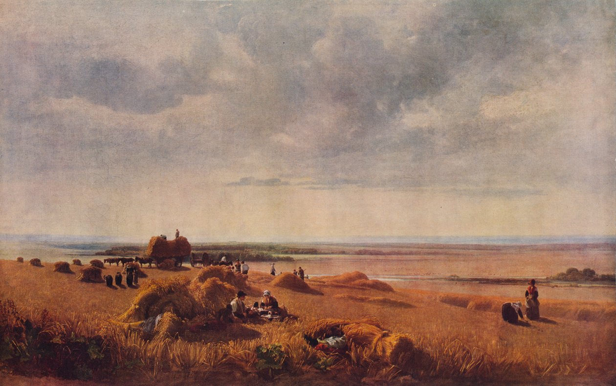 Bir Mısır Tarlası, 1815, 1938 by Peter de Wint