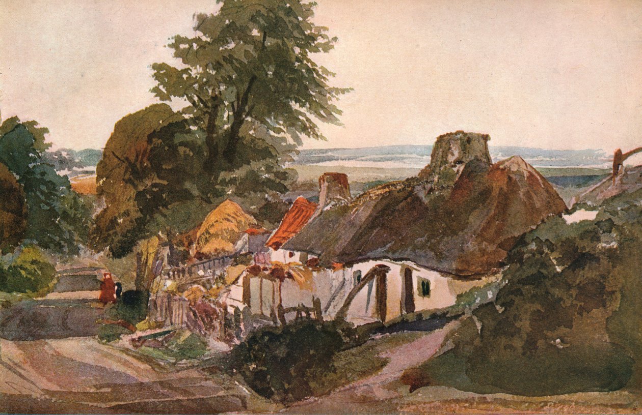 Kulübeli Bir Yol, c1820 by Peter de Wint