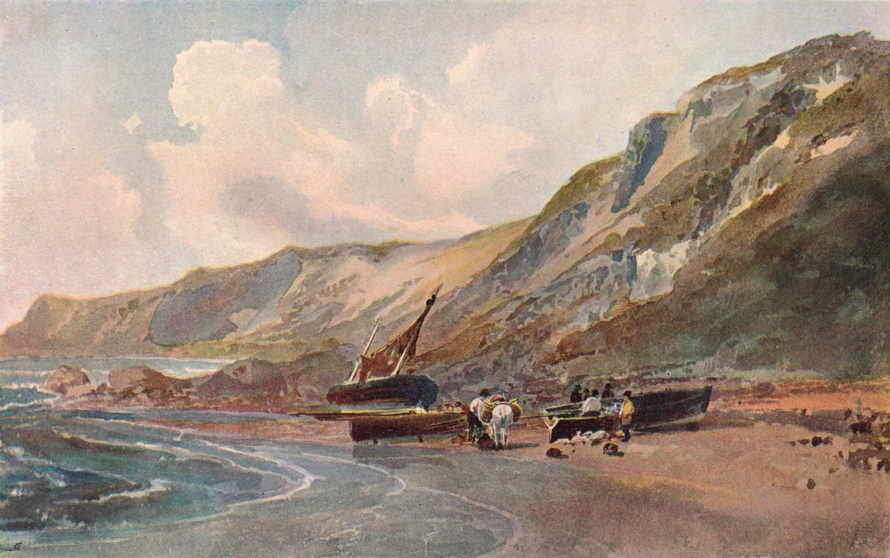 Sahil Manzarası, c1819 by Peter de Wint