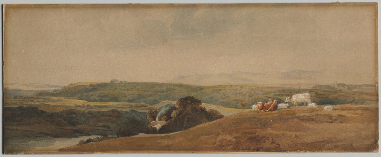 Dağlar ve Sığır by Peter de Wint