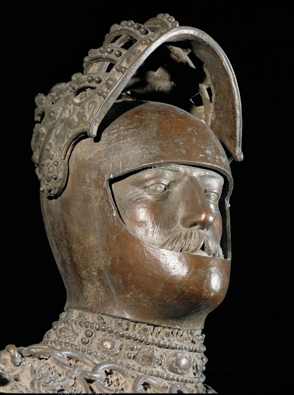 Britanya Kralı Arthur (bronz) by Peter the Elder Vischer