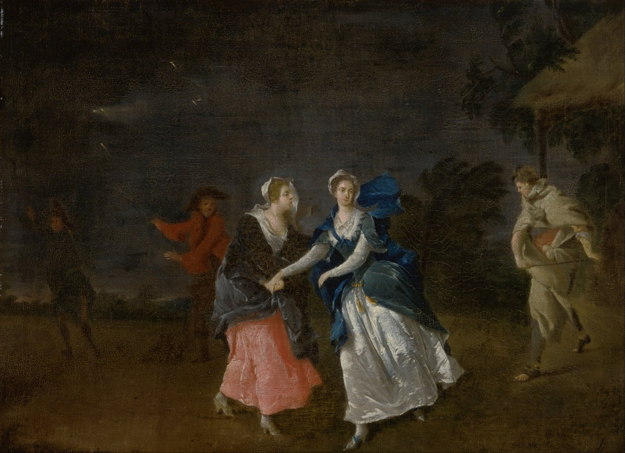Bayan Cibber Cordelia olarak by Peter van Bleeck