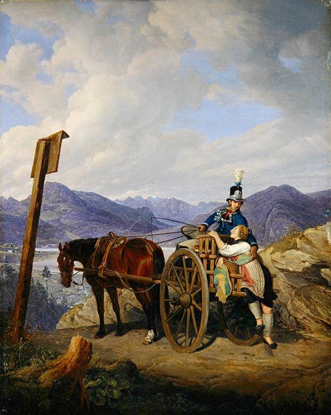 Posta Arabası by Peter von Hess