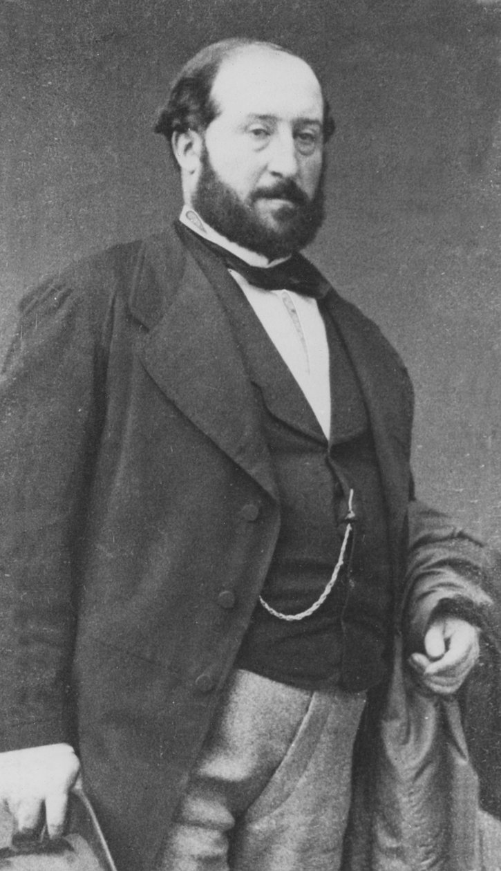 Emile Augier'in Portresi by Petit