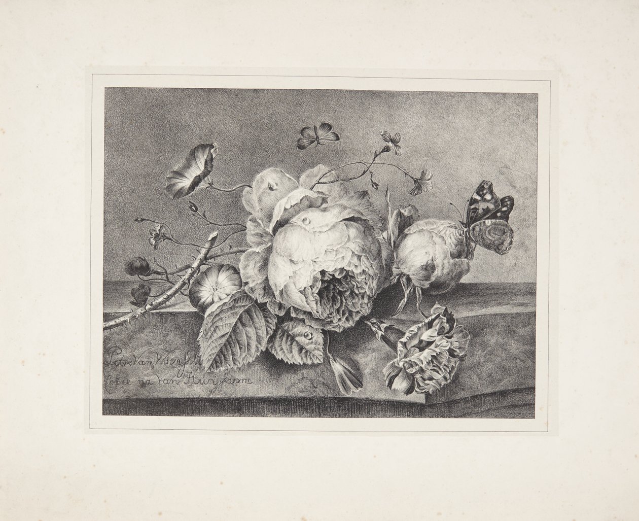 çiçek natürmort by Petronella van Woensel