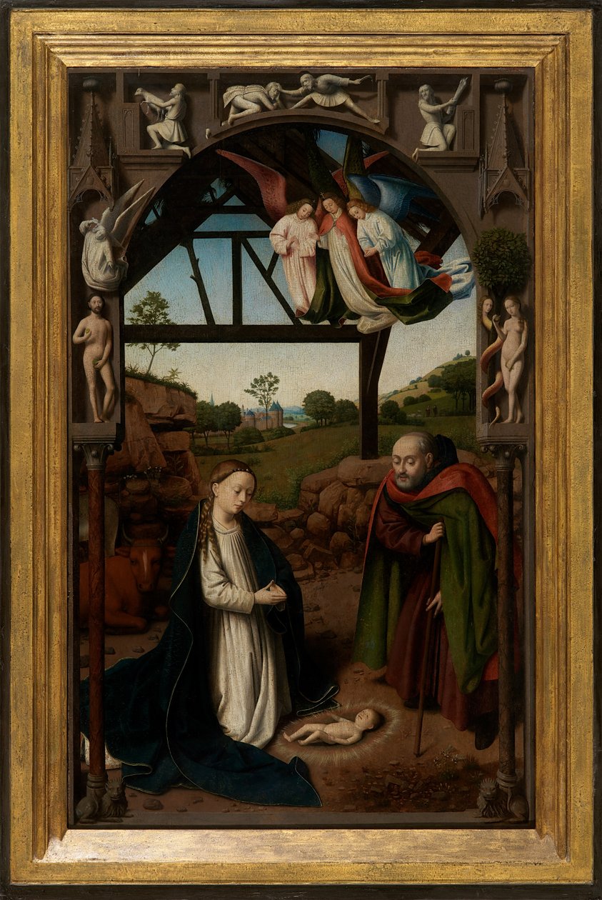 Mesih-Çocuğun Hayranlığı by Petrus Christus