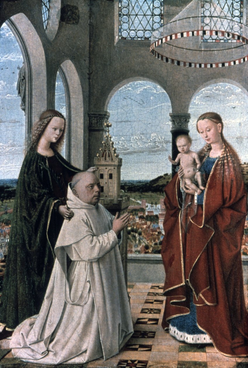Madonna ve Çocuk, 15. yüzyıl by Petrus Christus