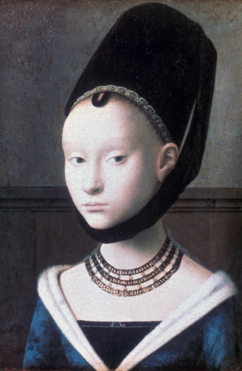 Genç Bir Kızın Portresi, c1460 by Petrus Christus