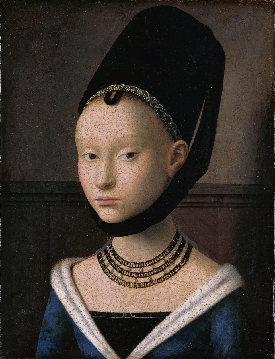 Genç Bir Kadının Portresi by Petrus Christus