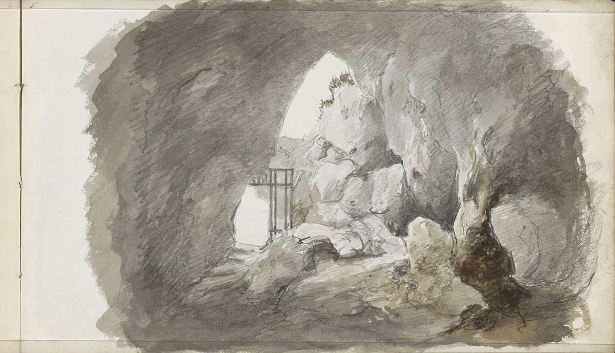 Mağara by Petrus Johannes Schotel