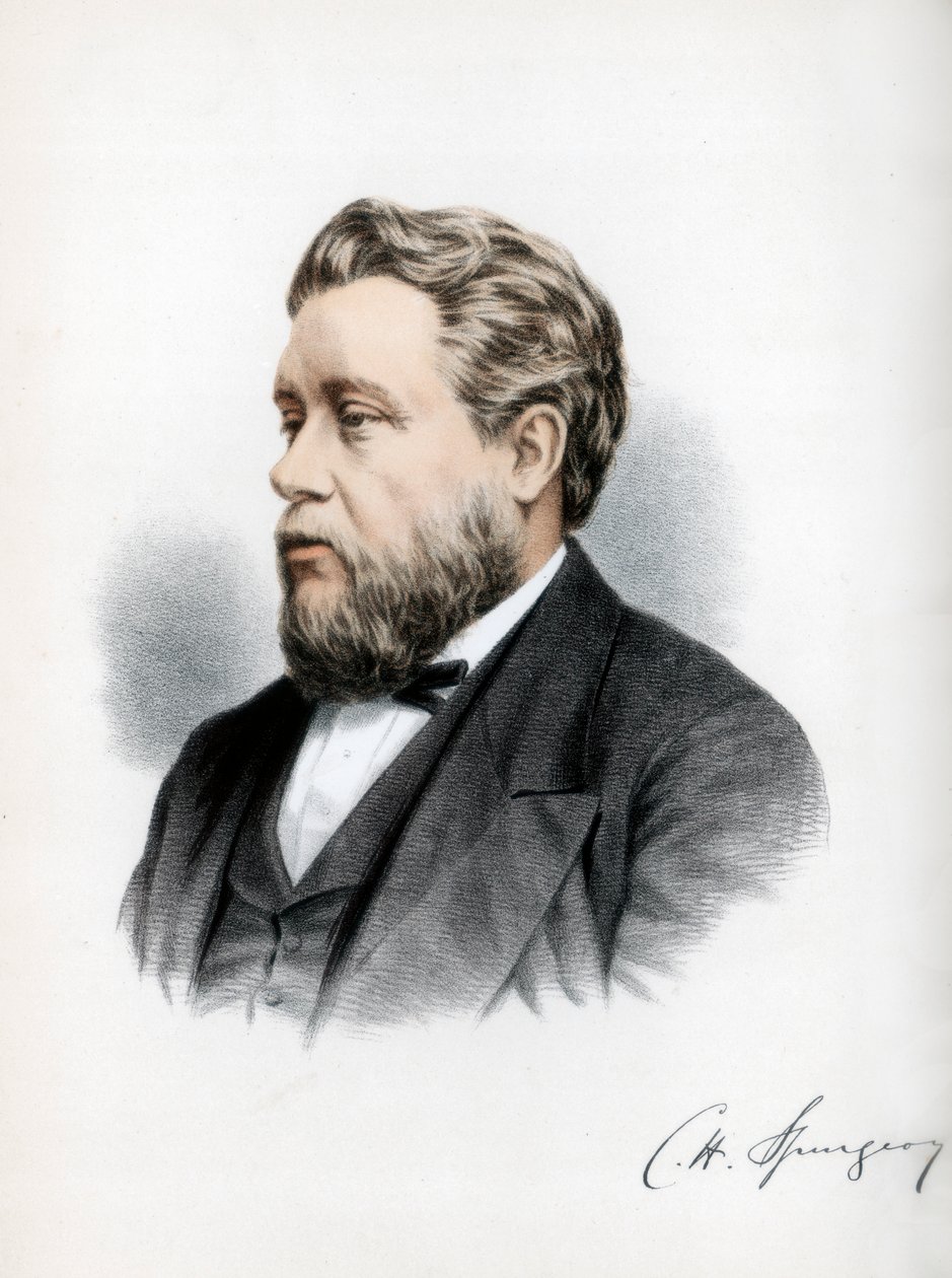Charles Haddon Spurgeon, İngiliz Baptist vaiz, c1890. by Petter and Galpin Cassell