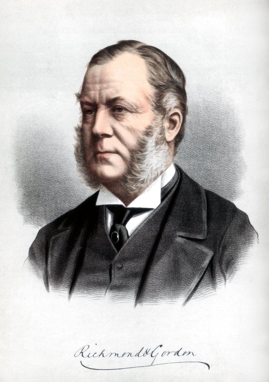 Charles Henry Gordon-Lennox, Richmond ve Gordon Dükü, c1890. by Petter and Galpin Cassell