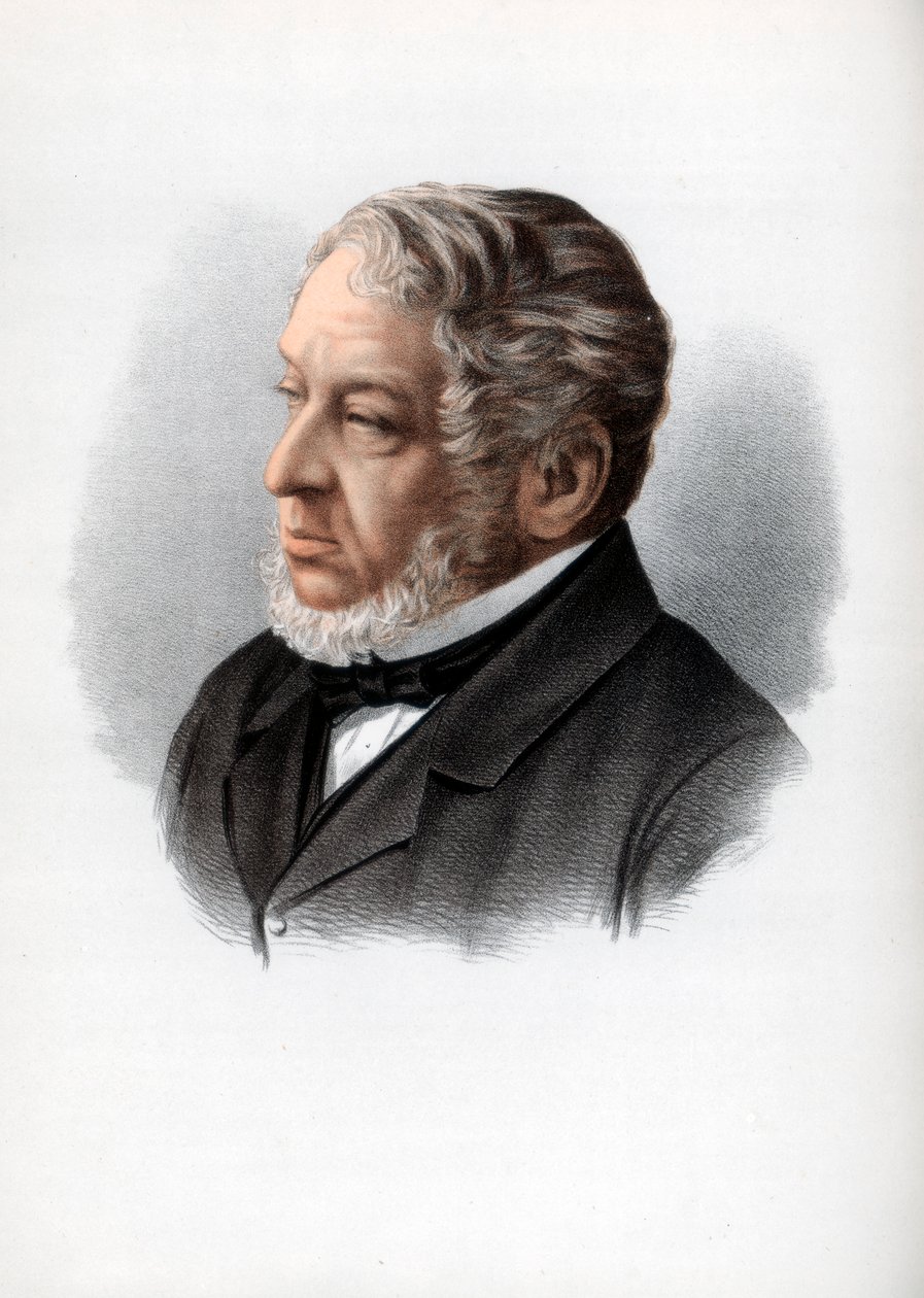 Nathan Rothschild, 1 Baron Rothschild, İngiliz bankacı ve politikacı, c1890. by Petter and Galpin Cassell
