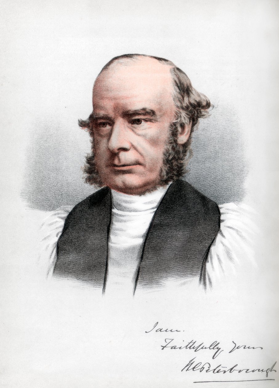 William Connor Magee, Anglikan kilisesinin İrlandalı din adamı, c1890. by Petter and Galpin Cassell