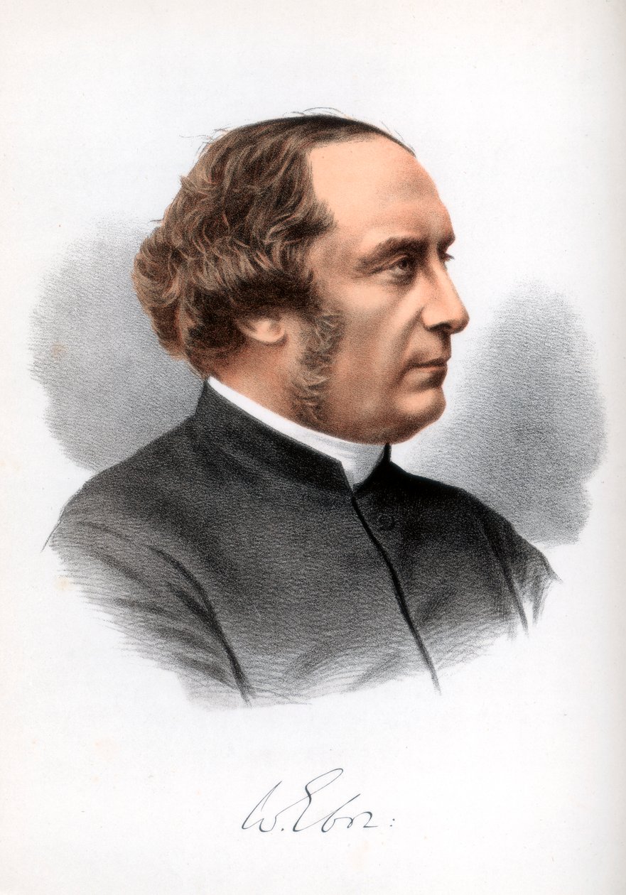 William Thomson, İngiliz kilise lideri, York Başpiskoposu, c1890. by Petter and Galpin Cassell