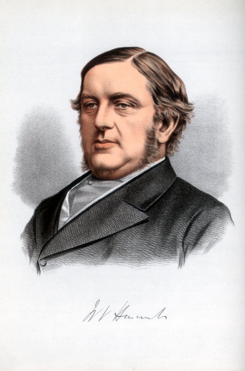 William Vernon Harcourt, İngiliz Liberal devlet adamı, c1890. by Petter and Galpin Cassell