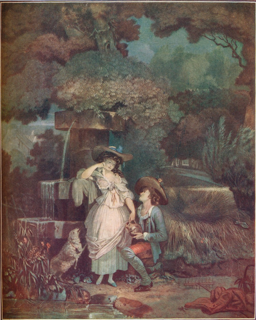 Talih ve Talihsizlik veya Kırık Sürahi, 1787, 1909. by Philibert Louis Debucourt